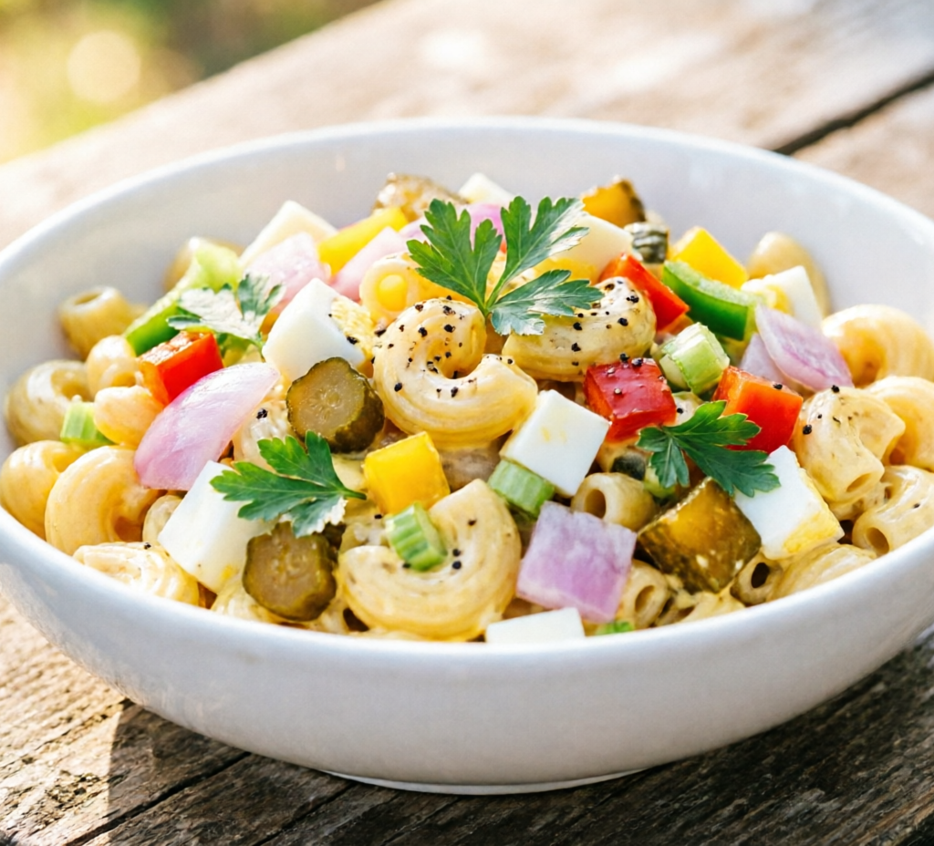 Salade de macaronis de Mindy